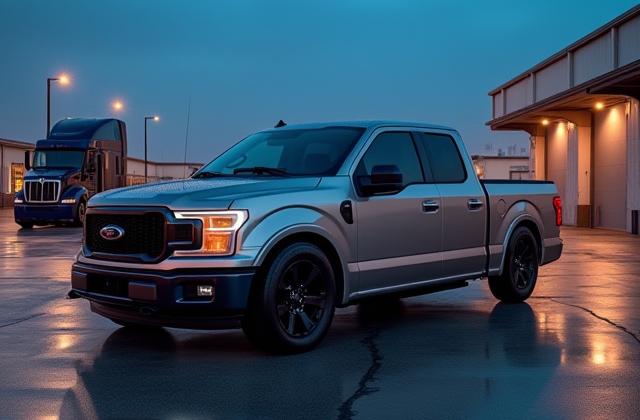 Polished light-duty and heavy-duty trucks